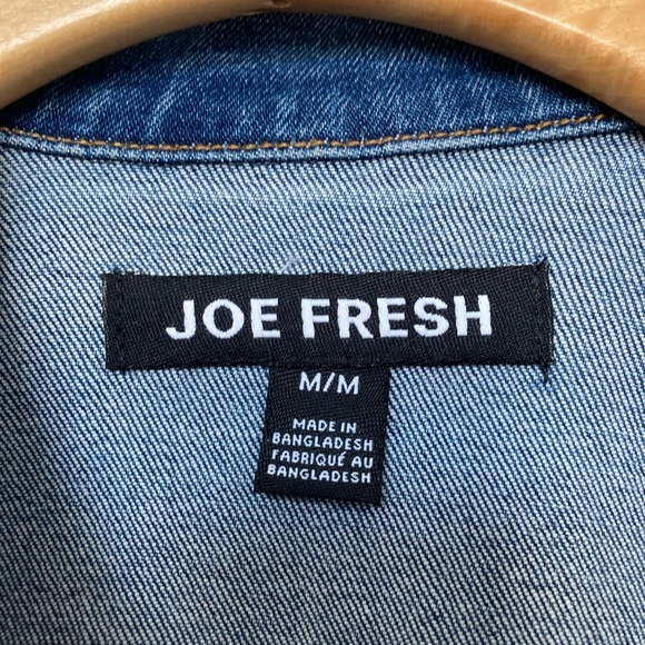 New Joe Fresh denim jean jacket, size M - Picture 7 of 10